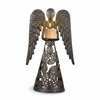 Standing Rose Angel Candle Holder on white background - SM964