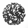 Birds in Flock handcrafted Haitian steel metal art on white background