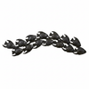 Getting Along Swimmingly - Haitian steel metal fish wall art on white background