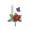 Rain Gauge, Flower (Set of 2)