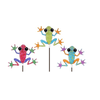 Frog Garden Stake, Asst (Set of 3)