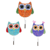 Owl Garden Stake, Asst (Set of 3)