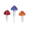 Mushroom Pot Stake, Asst  (Set of 3)