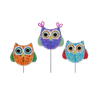 Owl Pot Stake, Asst (Set of 3)