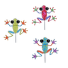 Tree Frog Pot Stake, Asst (Set of 3)