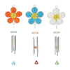Daisy Wind Chime, Sm Asst  (Set of 3)