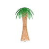 Palm Tree, Lg (Set of 2)