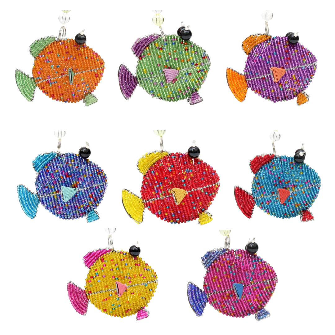 Extol Fish Snippet Fish, Asst (Set of 8) | Extol Wholesale