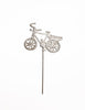 Bicycle Garden Stakes are two‚&nbsp;unpainted Bicycle metal art garden stakes extol wholesale