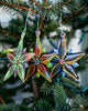 Painted Star Ornaments Set (Set of 3)