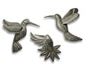 Hummingbirds 3D (Set of 3)